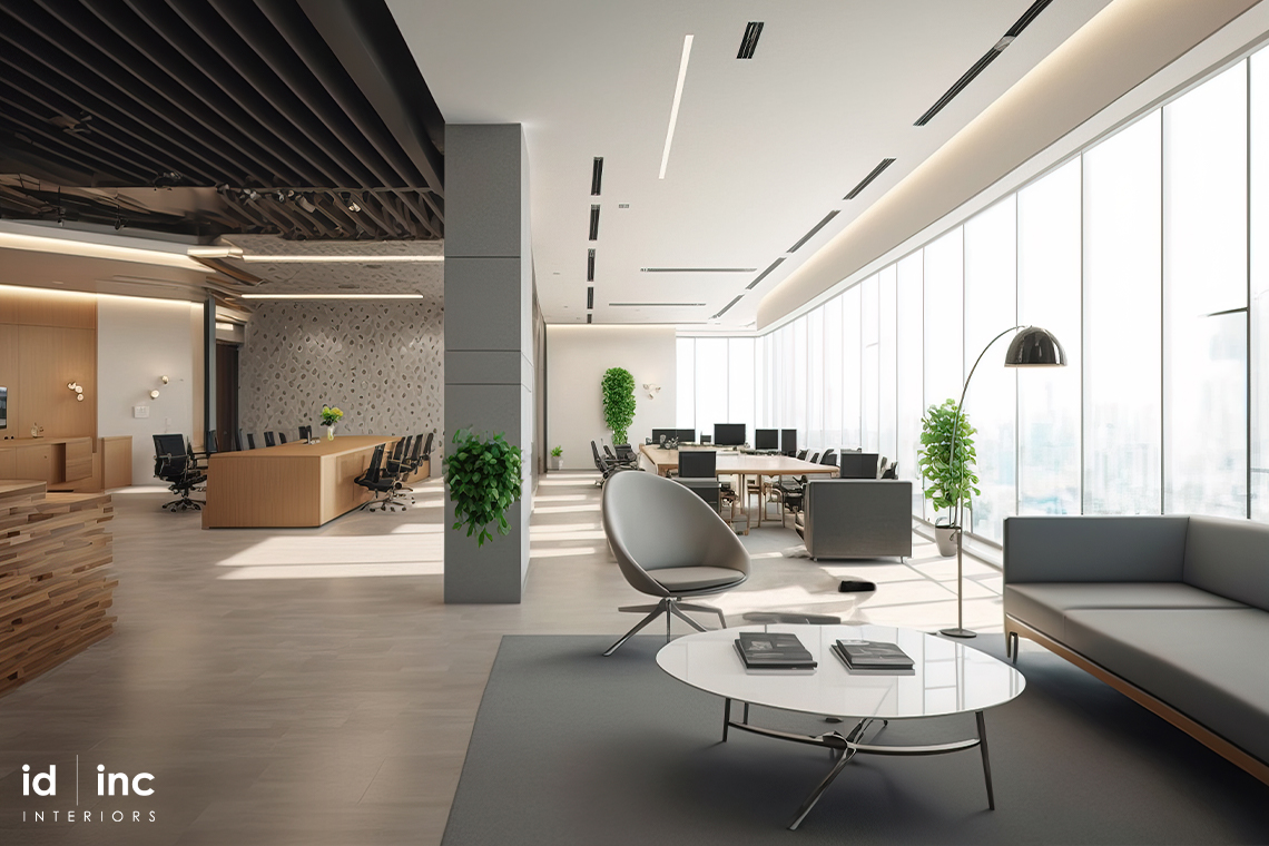 Communal spaces should be big and relaxing-Office Interior Design Singapore