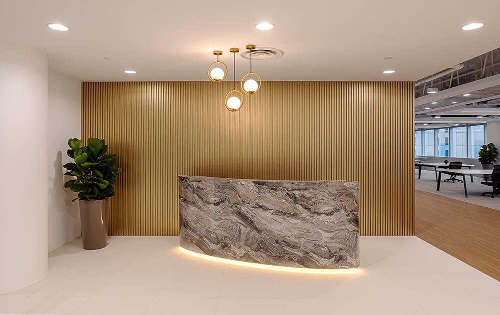 Office Lobby Design Done By Award Winning Interior Designer In Singapore