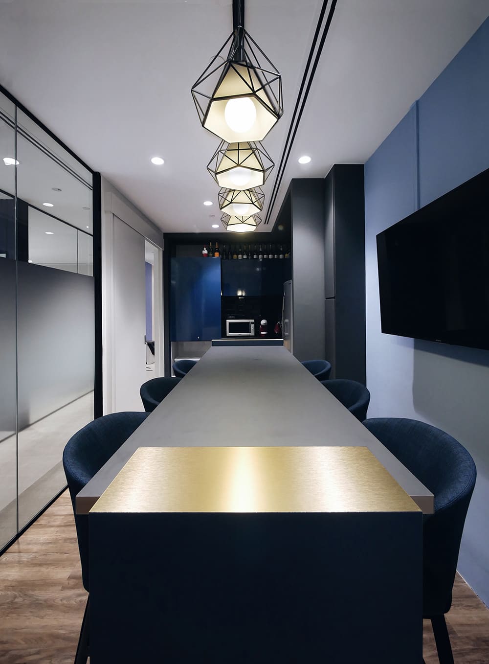 Office Pantry Design Done By Commercial Design Firm In Singapore
